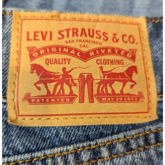 Levi’s Superlow Loose Jeans A7498-0002 Blue Women’s W31 L32 Low Rise - Picture 1 of 7